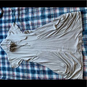 Philosophy dress in tan/creme color